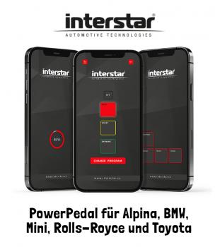 PowerPedal für Alpina, BMW, Mini, Rolls-Royce und Toyota